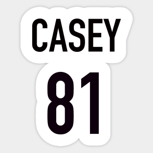 Matt Casey Jersey Sticker